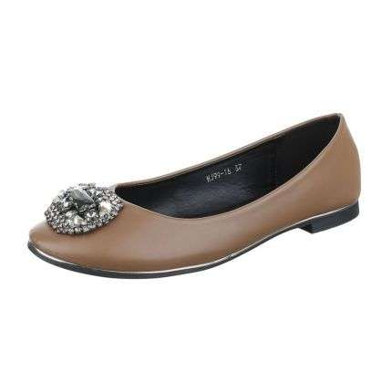 Damen Ballerinas - khaki