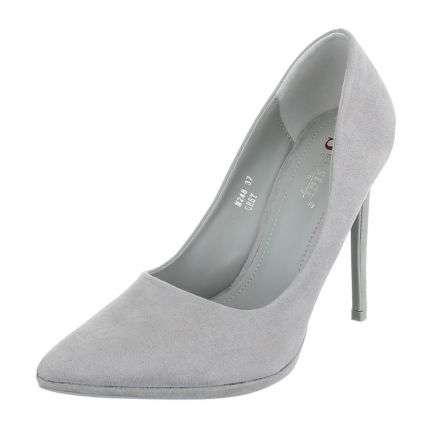 Damen High Heels - grey