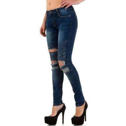 Damen Jeans von Goldenim - blue