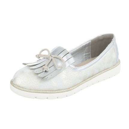 Damen Halbschuhe - silver