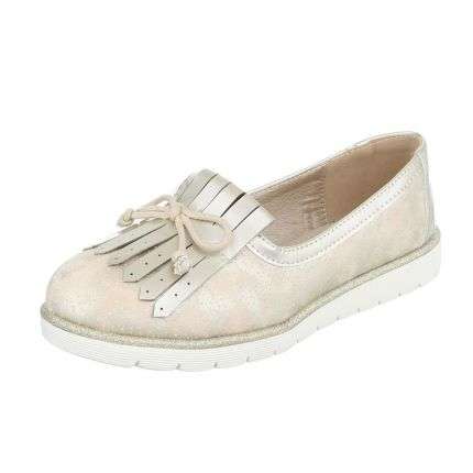 Damen Halbschuhe - gold
