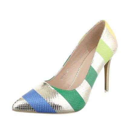 Damen High Heels - gold