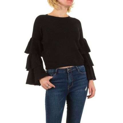 Damen Pullover Gr. one size - black