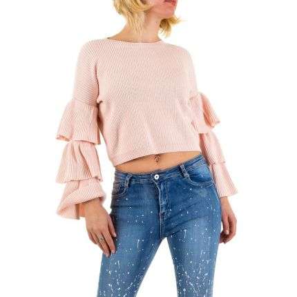 Damen Pullover Gr. one size - rose