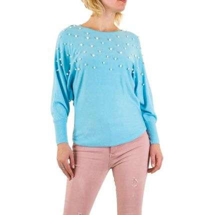 Damen Pullover Gr. one size - blue