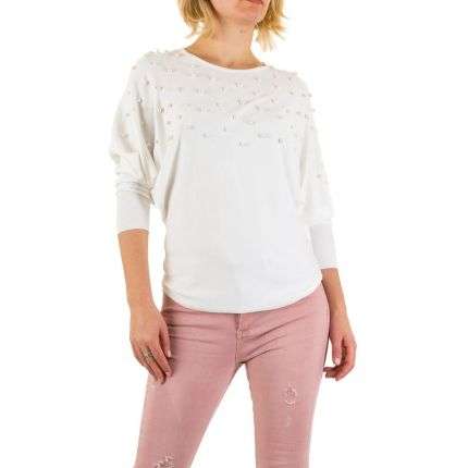 Damen Pullover Gr. one size - white