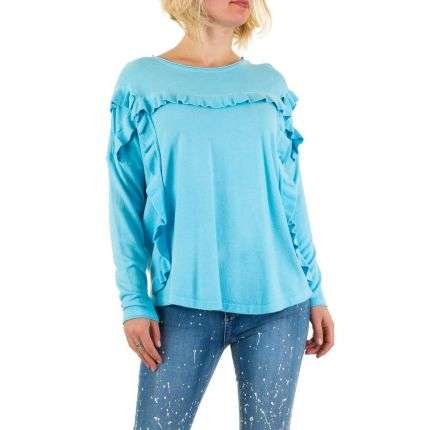 Damen Sweatshirt Gr. one size - blue