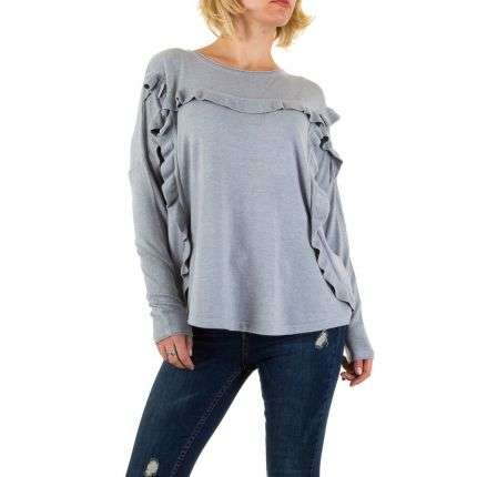 Damen Sweatshirt Gr. one size - grey