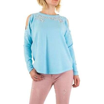 Damen Pullover Gr. one size - blue