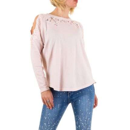 Damen Pullover Gr. one size - rose