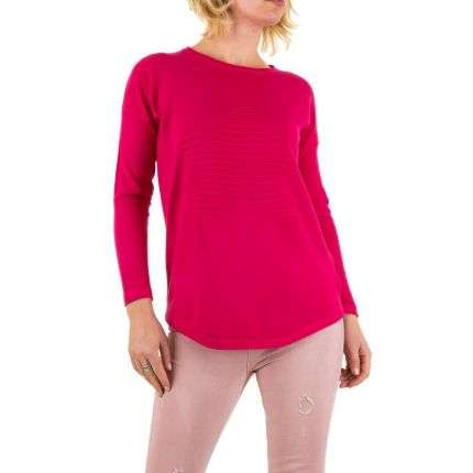 Damen Pullover Gr. one size - fuchsia