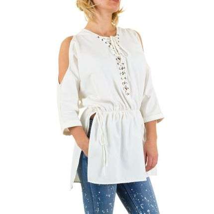 Damen Tunika Gr. one size - white