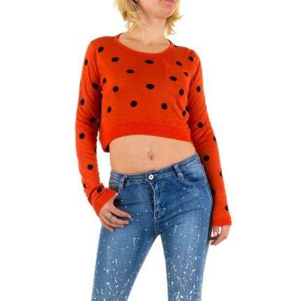 Damen Pullover von Emma&Ashley Design Gr. one size - orange
