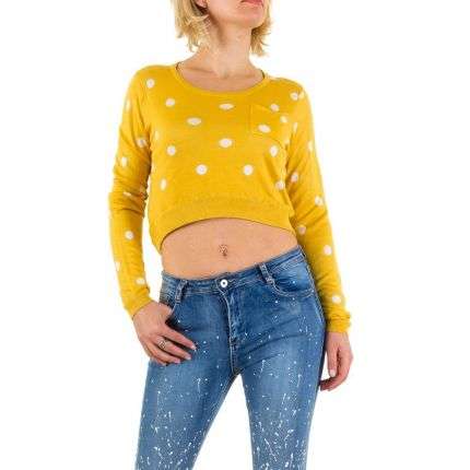 Damen Pullover von Emma&Ashley Design Gr. one size - senf