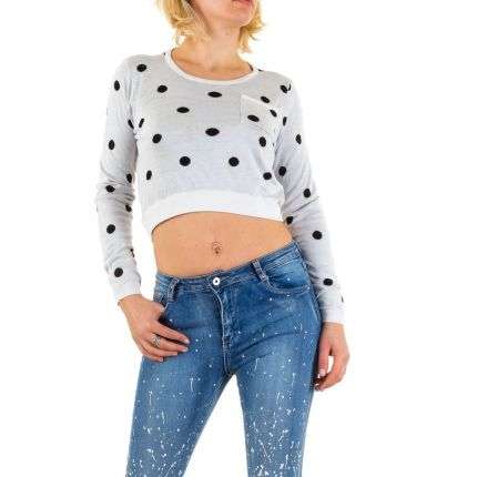 Damen Pullover von Emma&Ashley Design Gr. one size - white