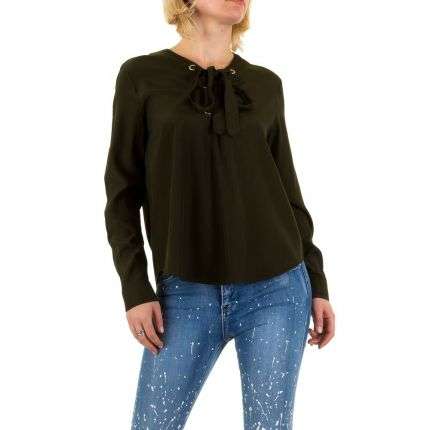 Damen Bluse von Noemi Kent - khaki