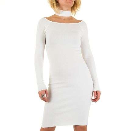 Damen Kleid von Jcl Paris Gr. one size - white