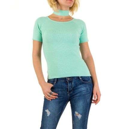 Damen Pullover von Jcl Paris Gr. one size - green