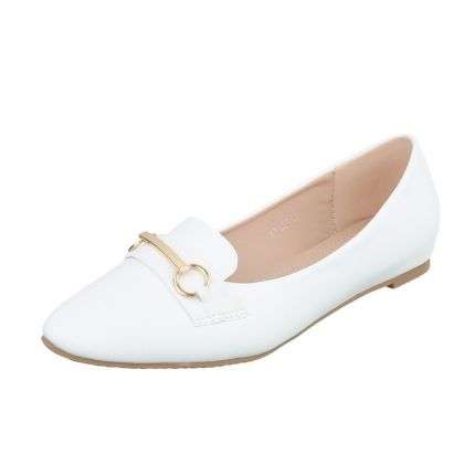 Damen Ballerinas - white