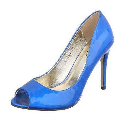 Damen Peeptoes - blue