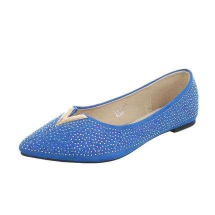 Damen Ballerinas - blue