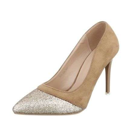 Damen High Heels - gold