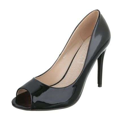 Damen Peeptoes - black