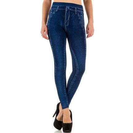 Damen Leggings von Best Fashion Gr. one size - blue