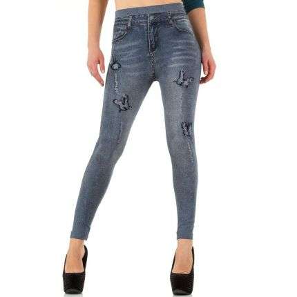Damen Leggings von Best Fashion Gr. one size - DK.blue