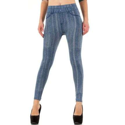Damen Leggings von Best Fashion Gr. one size - blue