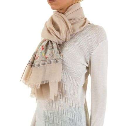 Damen Schal von Best Fashion Gr. one size - beige