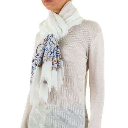 Damen Schal von Best Fashion Gr. one size - white