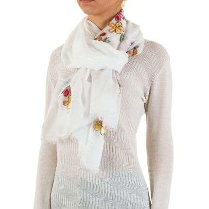 Damen Schal von Best Fashion Gr. one size - white