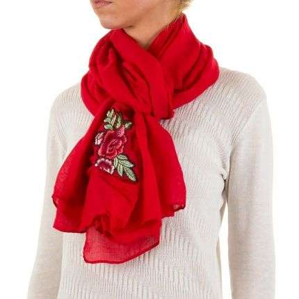 Damen Schal von Best Fashion Gr. one size - red