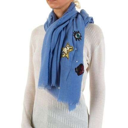 Damen Schal von Best Fashion Gr. one size - blue
