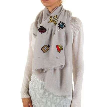 Damen Schal von Best Fashion Gr. one size - grey