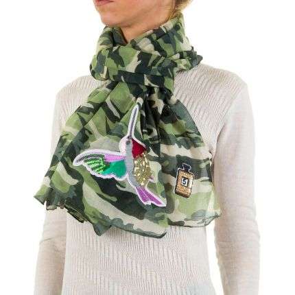 Damen Schal von Best Fashion Gr. one size - armygreen