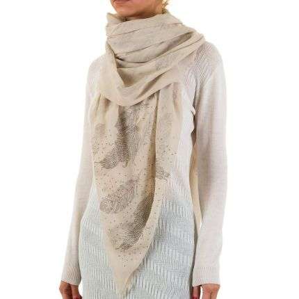 Damen Schal von Best Fashion Gr. one size - beige