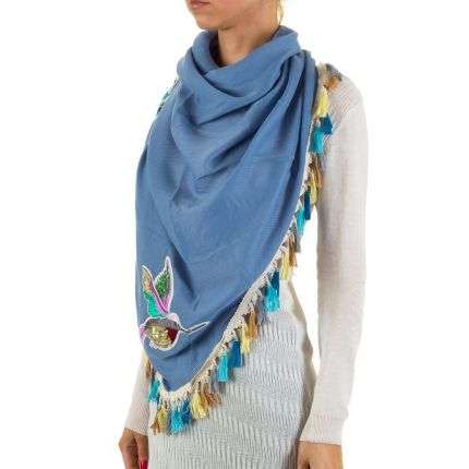 Damen Schal von Best Fashion Gr. one size - blue