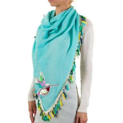Damen Schal von Best Fashion Gr. one size - turkis