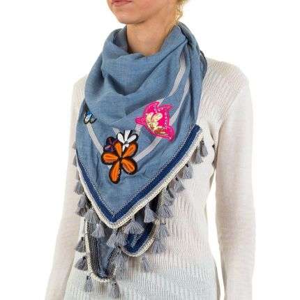 Damen Schal von Best Fashion Gr. one size - blue