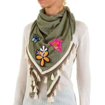Damen Schal von Best Fashion Gr. one size - khaki