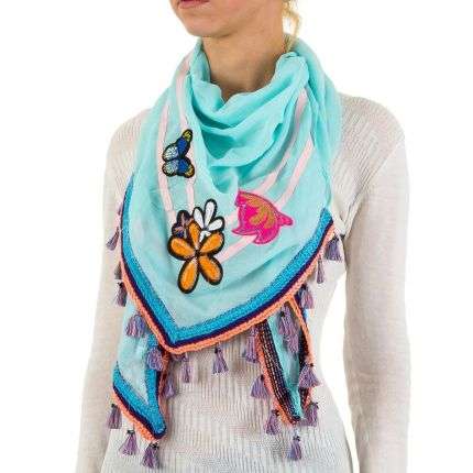 Damen Schal von Best Fashion Gr. one size - turkis