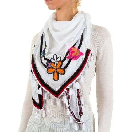 Damen Schal von Best Fashion Gr. one size - white