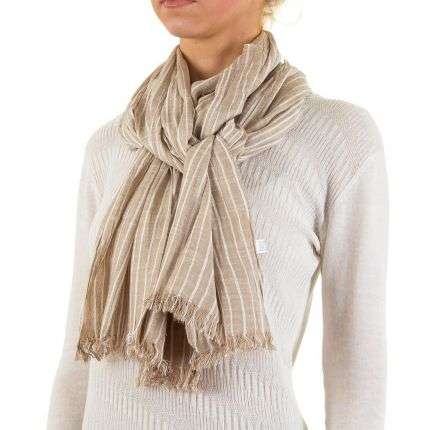 Damen Schal von Best Fashion Gr. one size - beige