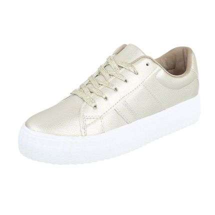 Damen Freizeitschuhe - gold
