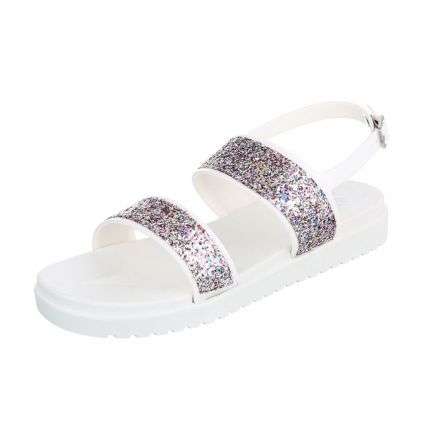 Damen Sandalen - silver