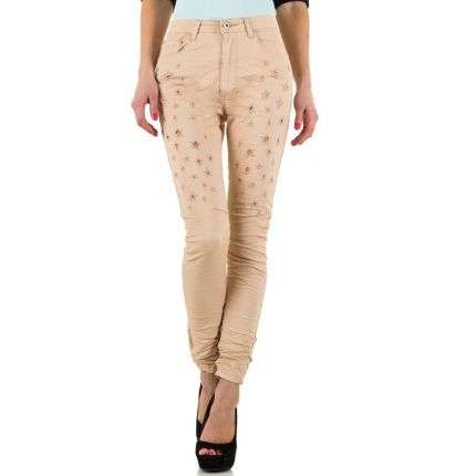 Damen Jeans von Place Du Jour - beige