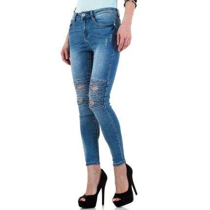 Damen Jeans von Goldenim - blue