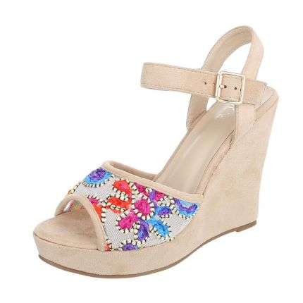 Damen Sandalen - beige